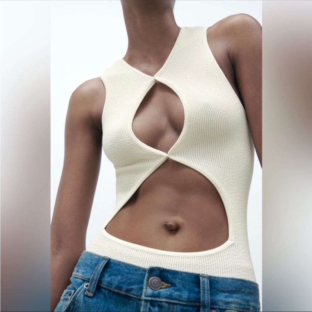 Zara Cut Out Bodysuit